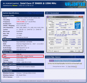 4255MHz CPU-Z Validator