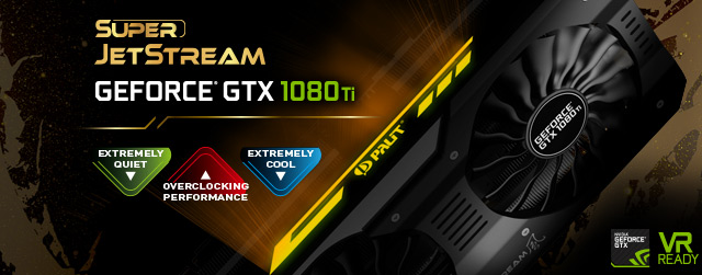 GEFORCE GTX 1080Ti palit jetstream風-