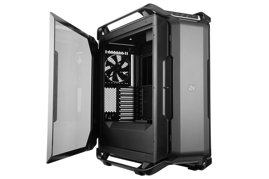 cooler master c700p black edition side open