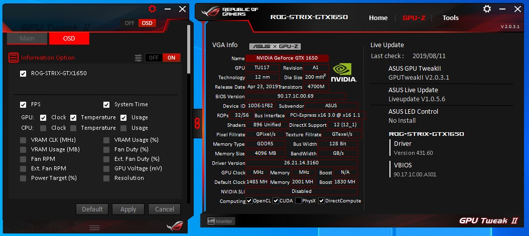 asus gpu tweak 2 not saving settings asus gpu tweak 2 not saving settings
