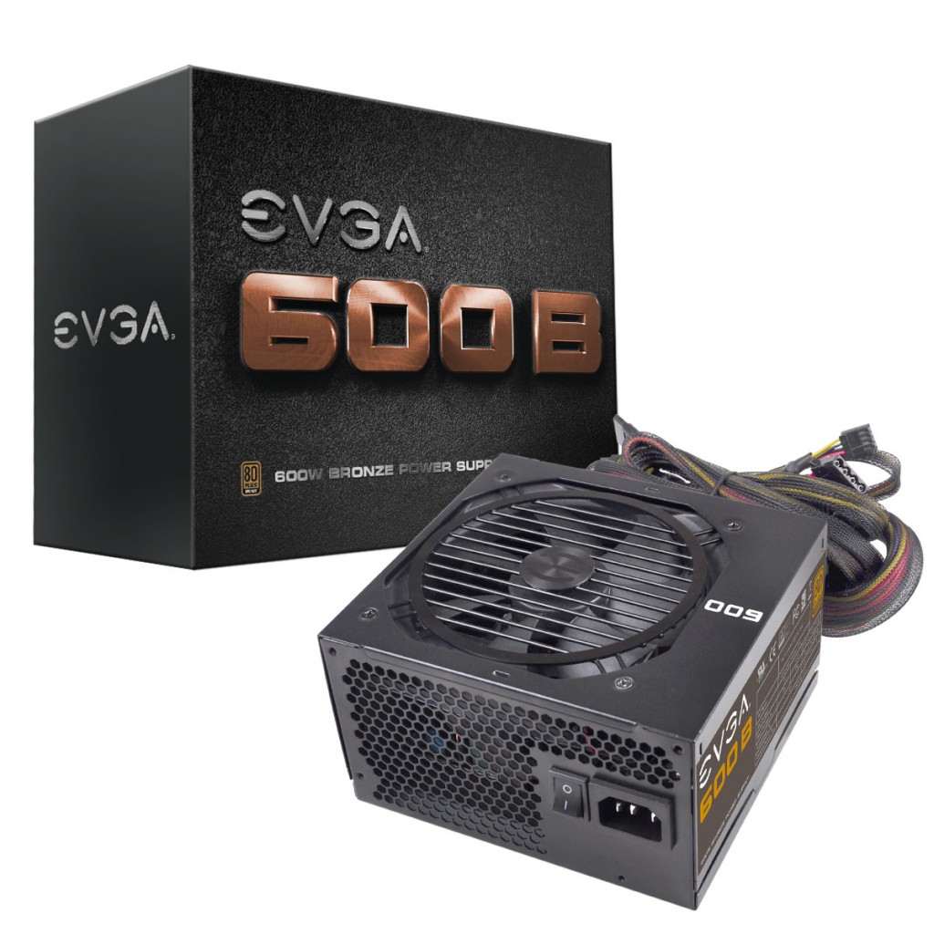 EVGA Announces the 600B Bronze Rated Power Supply TheOverclocker
