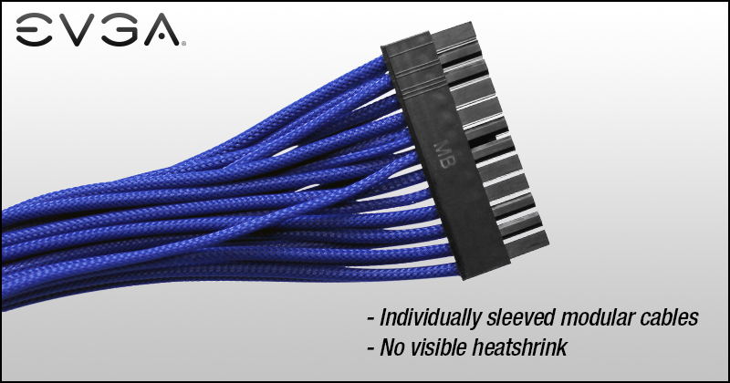 EVGA Black & Orange 550-650 G2/P2/T2 Power Supply Cable Set 100-G2-06KO-B9 Individually Sleeved EVGA Black & Orange 550-650 G2/P2/T2 Power Supply Cable Set 100-G2-06KO-B9 Individually Sleeved