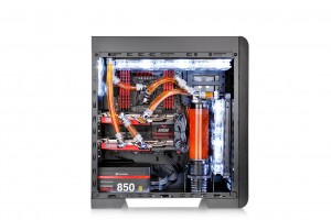 Thermaltake Core V41 enables users to build a high-end liquid cooling system