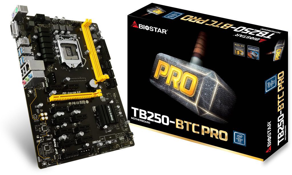 biostar tb250 btc pro setup