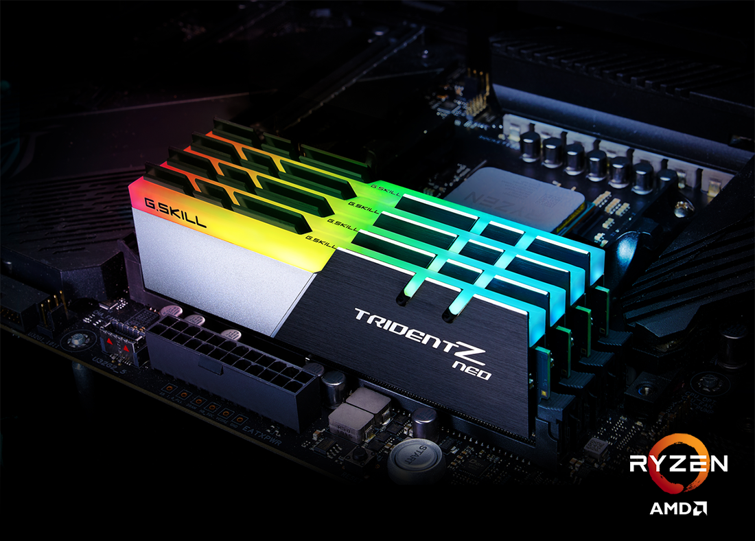 G.SKILL Trident Z Neo DDR4-3800 CL14 Memory for AMD Ryzen 3000 & X570 Platform -