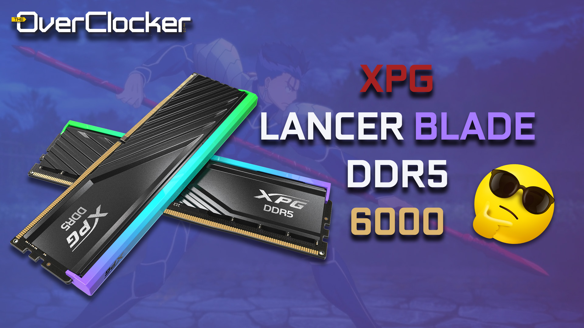 ADATA XPG LANCER RGB DDR5 6000MHz CL30 / XPG LANCER BLADE RGB DDR5