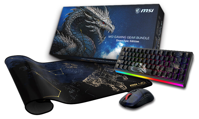 MSI GAMING GEAR BUNDLE DRACO EPIC EDITION