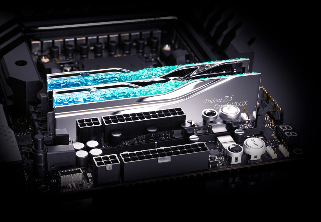 Trident Z5 Royal NeoX series come with AMD EXPO™ ULL that includes multiple extra-tuned memory sub-timing
